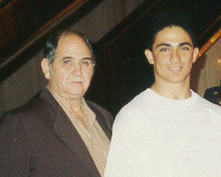 Marco and his grandfather, Bill.